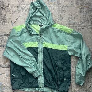 Women’s EDDIE BAUER Lightweight Colorblock Windbreaker Spring/Summer Jacket